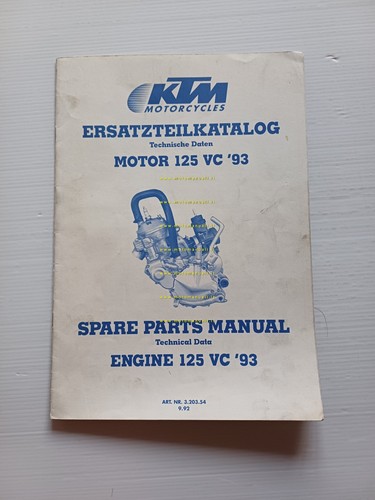 Ktm motore 125 1993 - 125, vc