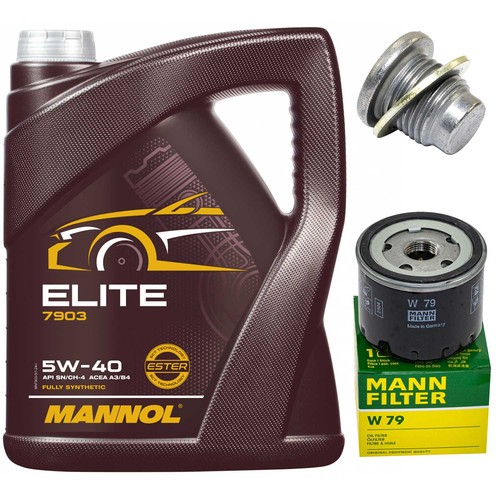 Kit filtri olio motore mannol - filtri,