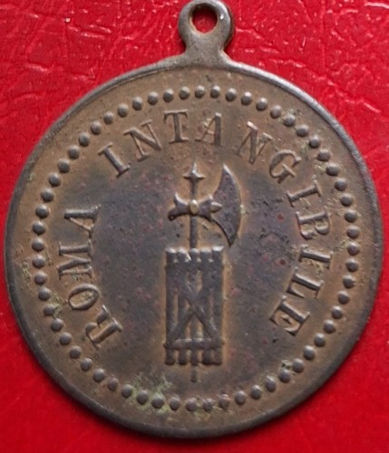 Medaglia roma intangibile lupa - medaglia,