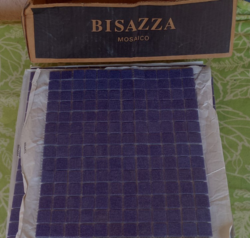 Mosaico bisazza rete viola - su,
