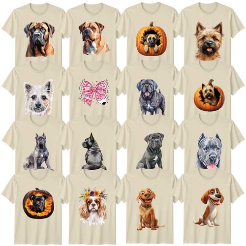 Shirt acquerello cane adulto - acquerello,