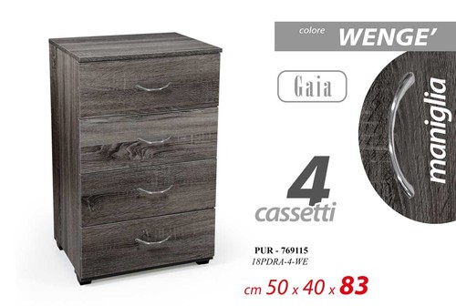 Cassettiera settimino mobile - settimino,