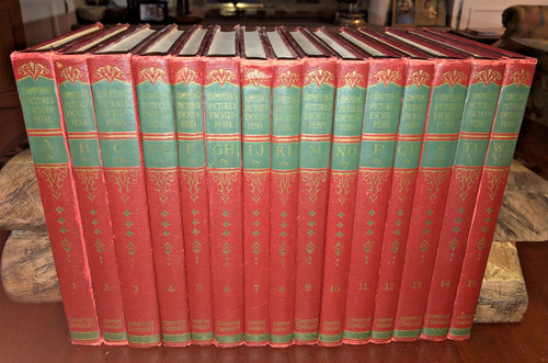Vtg 1944 comptons - vtg., pictured