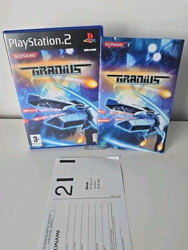 Gradius ps2 playstation 2 - v,