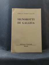 BUR Emilia Pardo Bazan Signorotti di galizia bur 1961