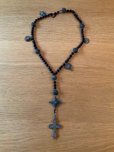 Antico rosario argento