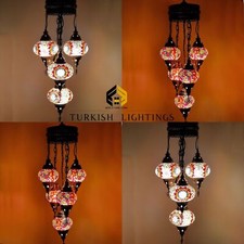 Lampadario mosaico vetro arabo