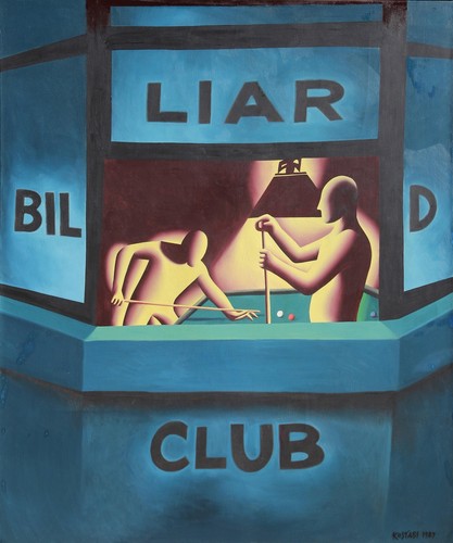 Mark kostabi gesso uno up - kostabi,,