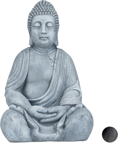 Statua del buddha seduto - statua, xl