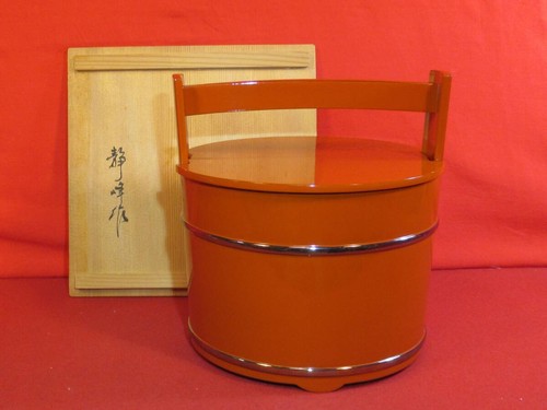 Wajima lacquered wood tea - wajima,
