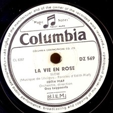EDITH PIAF La vie en rose