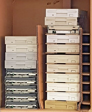 [TESTATO] VINTAGE Lettore Floppy Disk Drive 3,5'' varie marche