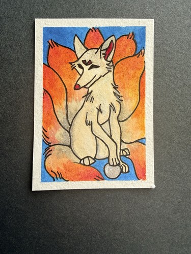 Carta artistica originale aceo - originale,