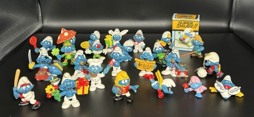 Schleich puffi vintage lotto - vintage,