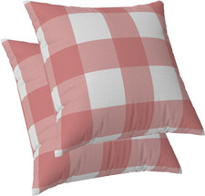 Fodere per Cuscini Quadri Rosa