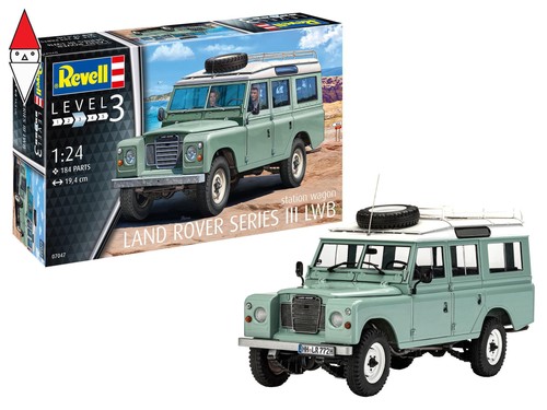 Revell land rover series - 1/24,