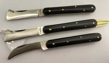 Coltelli innesto artigianali professionali manici abs difettati mai usati Italy