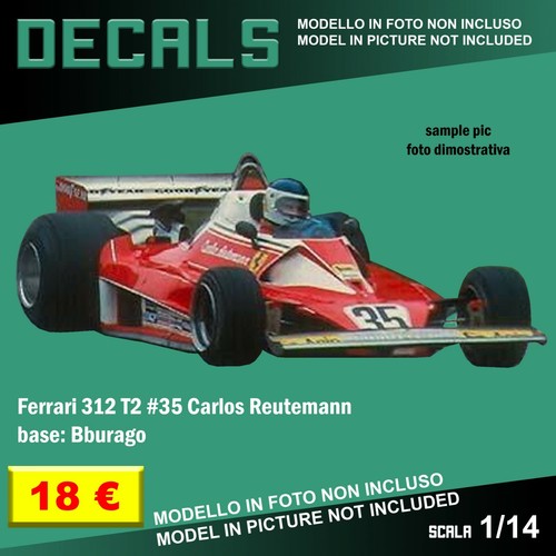Decals repro ferrari - decals, 312
