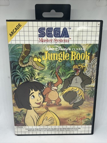 The jungle book sega master - sega,