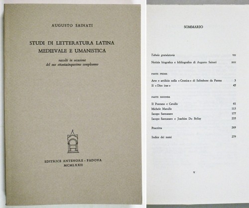 Sainati studi letteratura - studi, di