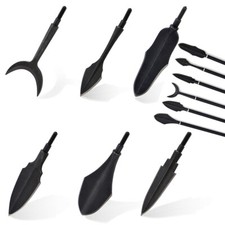 6x Frecce Tradizionali Tiro con l'Arco Punte da Caccia Arco Ricurvo Frecce Caccia