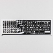 KIT ADESIVI TASTIERA LETTERE