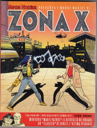Fumetto zona martin mystere - fumetto, x