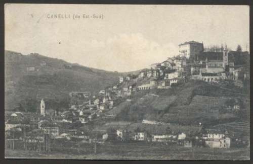 Italy postcard canelli - italy,