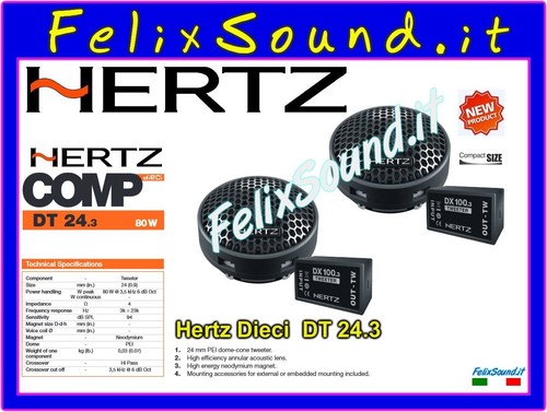 Hertz 24 3 tweeter al - 24.3,