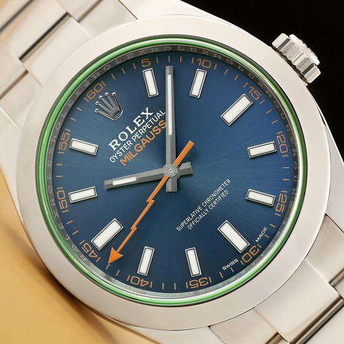 2021 card rolex milgauss - card,