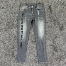Jeans Dsquared2 grigio skinny