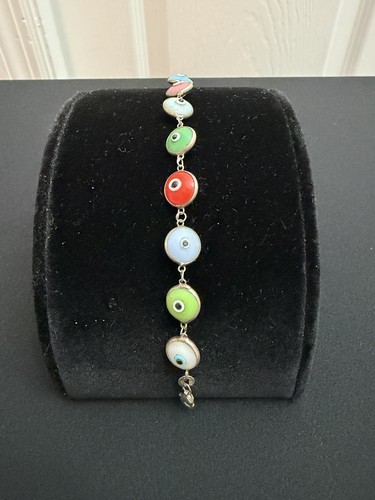 Bracciale portafortuna argento