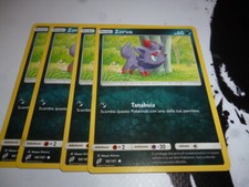 POKEMON 4 x ZORUA – GIOCO DI SQUADRA 90/181 - in ITALIANO