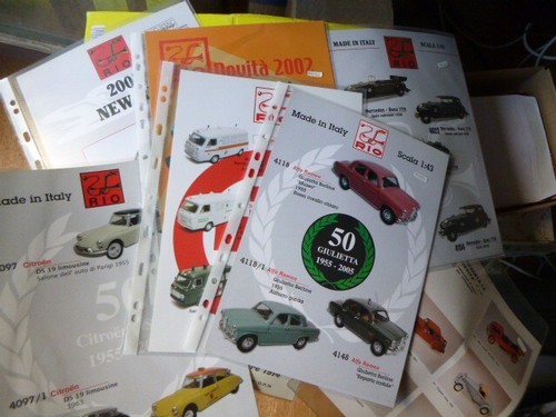 Lotto catalogo folder sheet - lotto, (