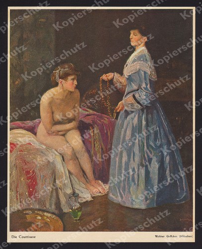 Geffcken donna cortigiana - w.,