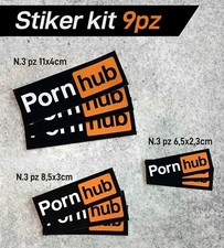 Adesivi Stickers Porn Hub Moto Motocross Auto Scooter Casco