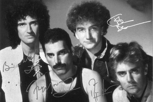 Queen autografo leggenda - queen, ++autografo++++leggenda