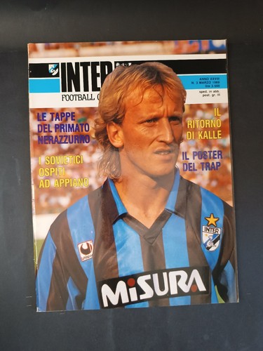 Rivista inter football club - football,