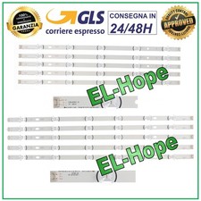 KIT 10 BARRE LED PER TV LG 55"