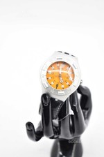 Orologio Swatch Scooba Irony Alluminio Quadrante Arancione Water Resistant 200mt