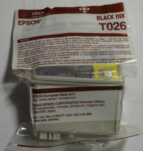 Epson t026 inchiostro nero - epson, per