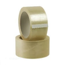 6 ROTOLI NASTRO ADESIVO SILENZIOSO TRASPARENTE 50X66, SCOTCH IMBALLAGGIO PACCHI