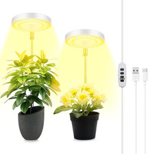 Grow Light, 2Pz Lampada Da