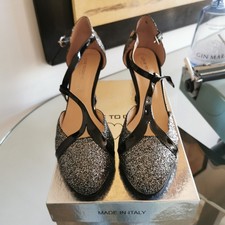 Scarpe Vera Pelle Tg 40 in