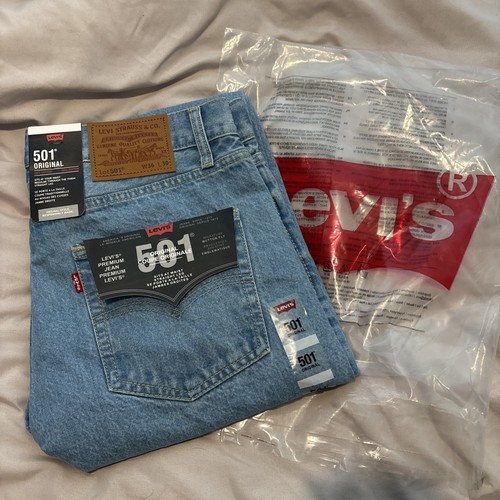 Levi 501 jeans denim uomo - -,