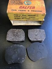 Serie PASTIGLIE freno anteriori Austin Morris Mini Cooper GALFER Originali Epoca