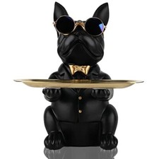 Nero statua del salvadanaio - nero,