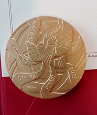 Medaglia Giubileo 2025 Francesca Capitini placcata oro, edizione limitata.