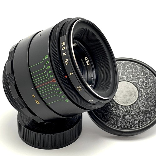 Helios 58mm m42 logo - 44-2, f2/58mm