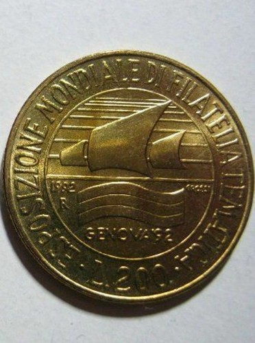 200 lire 1992 fior conio - lire,